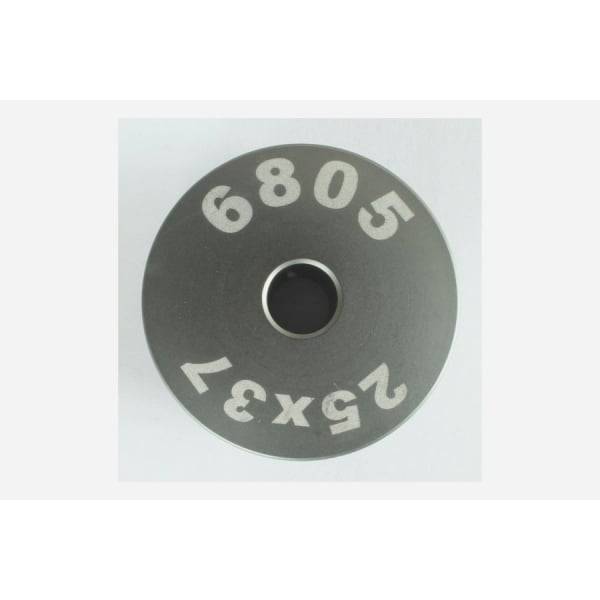 Enduro Bearings 6805 inner guide for EB8420 bearing press, black metal component for bicycle bearing installation.