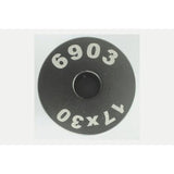 Enduro Bearings 6903 inner guide tool for EB8420 bearing press, black component for bearing installation and maintenance.