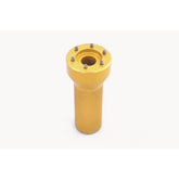 Enduro Bearings yellow crank cap tool for FSA, Cannondale, and Zipp cranksets, component tool for bike maintenance.