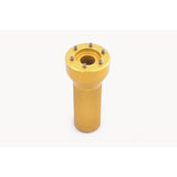 Enduro Bearings yellow crank cap tool for FSA, Cannondale, and Zipp cranksets, component tool for bike maintenance.