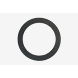 Black Enduro Bearings spacer, 30x1.0mm, for bottom bracket alignment and performance in bicycle components.