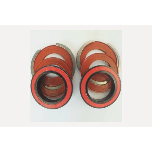 Enduro Bearings BSA Ceramic Zero black and blue 24mm bearing kit for outboard bottom brackets, high-performance bicycle components.