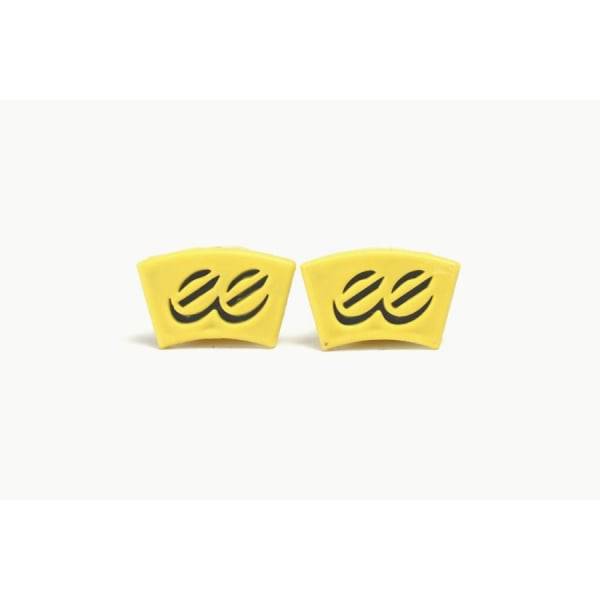 Cane Creek EE Brake colour badges for 2015+ regular mount brakes, visible on the brake calipers.