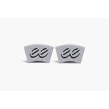 Cane Creek EE Brake Colour Badges for 2015+ regular mount bike brakes, close-up of colorful component decals on brake calipers.