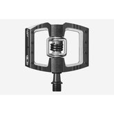 Crank Brothers Mallet DH clipless downhill and race bike pedal with sturdy metal body and cleat interface for mountain biking.