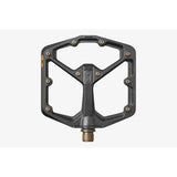 Crank Brothers Stamp 11 flat mountain biking pedal with adjustable pins, durable composite body and metal spindle for MTB riding