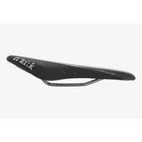 Fizik Arione R3 road bike saddle with carbon composite shell and Wing Flex technology, showing the sleek design and ergonomic shape.