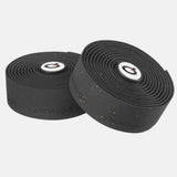 Prologo Plaintouch Cork Bar Tape with self-adhesive backing and end caps for cycling handlebars.