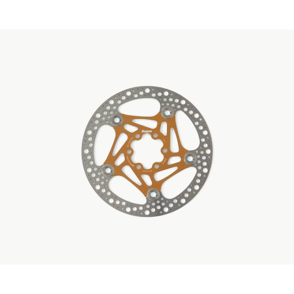 Hope Road floating disc rotor 160mm, 6-bolt for road cycling braking, shown with mounting holes and rotor surface detail.