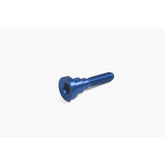 Silver Hope headset head bolt, a spare component for securing bike headsets, with a metal finish and precise threading.