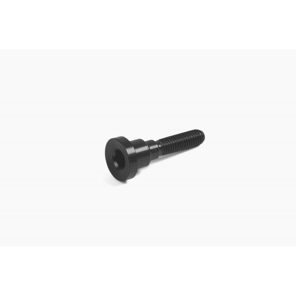 Silver Hope headset head bolt for bike assembly, close-up of the spare component used in secure bike headset installation.