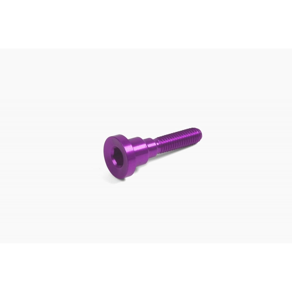 Silver Hope headset head bolt, a bike component used for securing the headset assembly.