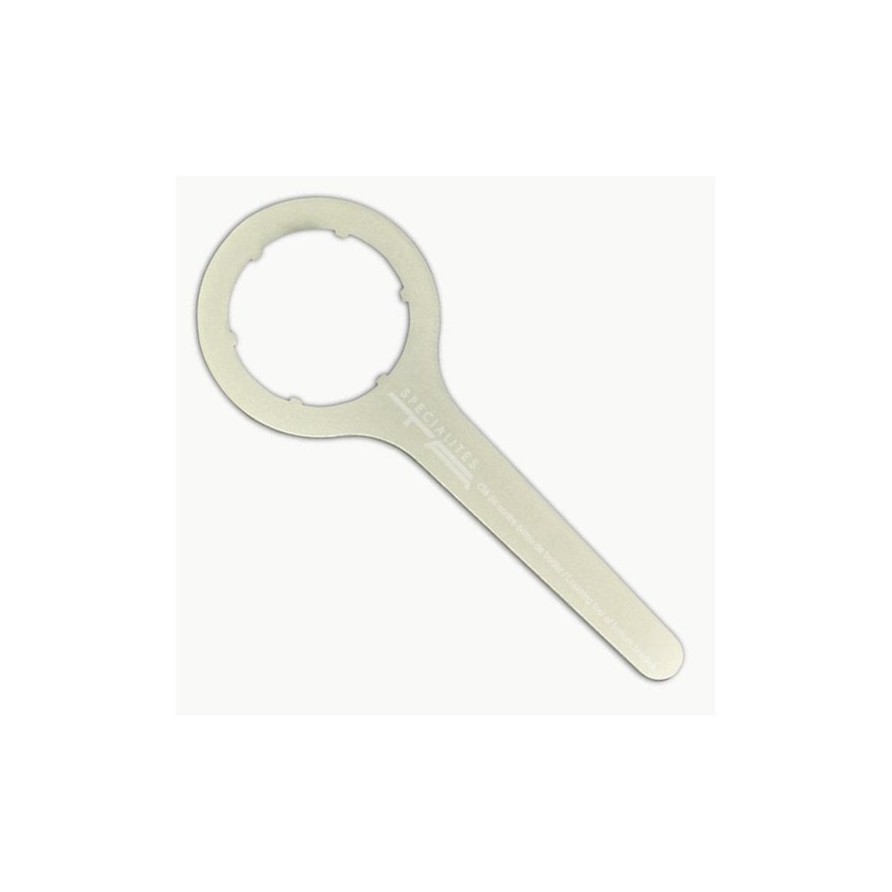 Specialites TA Axix Bottom Bracket Lockring Tool for precise workshop use, featuring durable metal construction and ergonomic design.