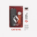 Cateye Sync Core and Sync Kinetic Bluetooth bike light set with front and rear lights for smart cycling safety.