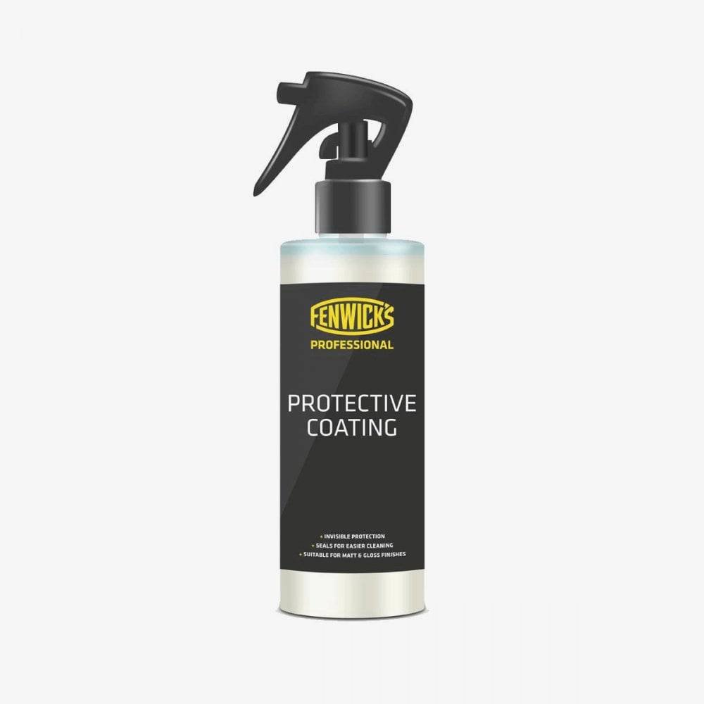 Fenwick's Professional Protection Coating Trigger Spray for bikes, matte and gloss finish, 250ml, in a workshop setting