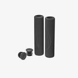Black Selle San Marco Presa XC MTB grips, lightweight 135mm mountain bike handlebar grips for secure bike control.
