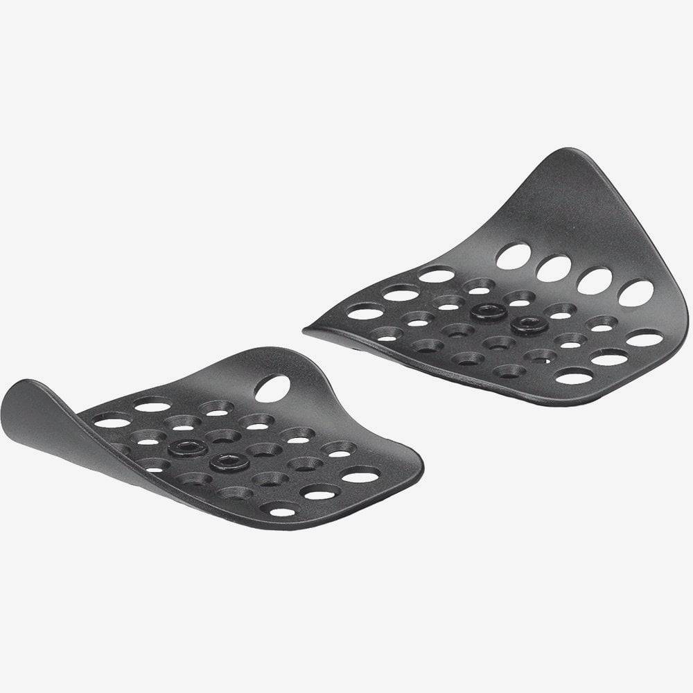 Deda Elementi alloy armrests for aero handlebar, designed for Kronos TT and Parabolica extensions, cycling components.