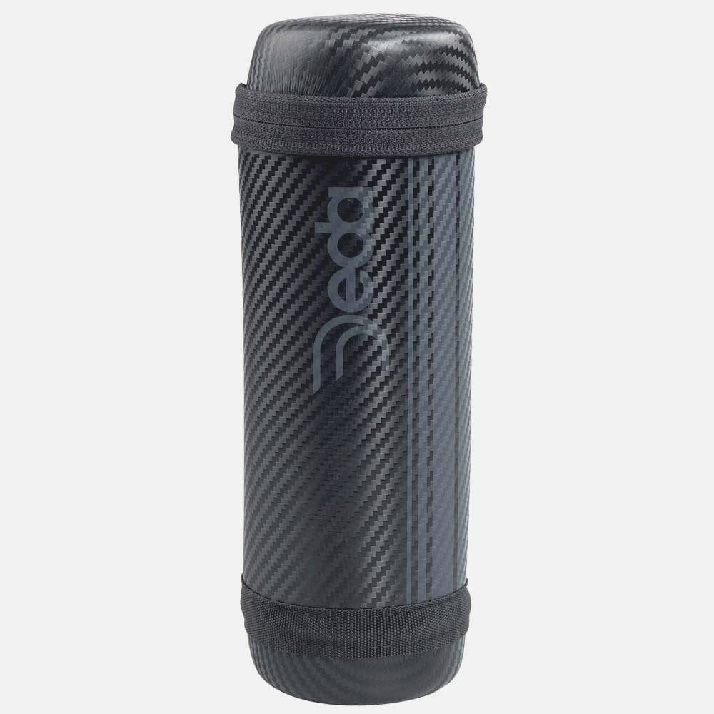 Deda Elementi waterproof EVA bike bottle cage storage zip case for travel, compact accessories organizer for cycling gear.