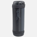 Deda Elementi waterproof EVA bike bottle cage storage zip case for travel, compact accessories organizer for cycling gear.