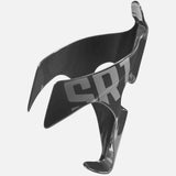 Deda Elementi SR1 bottle cage for road bikes, sleek and durable hydration holder mounted on bike frame.