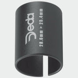 Deda Elementi stem sleeve adaptor for 1-inch fork steerers to 1-1/8 inch stems, bicycle accessories for secure fitting.