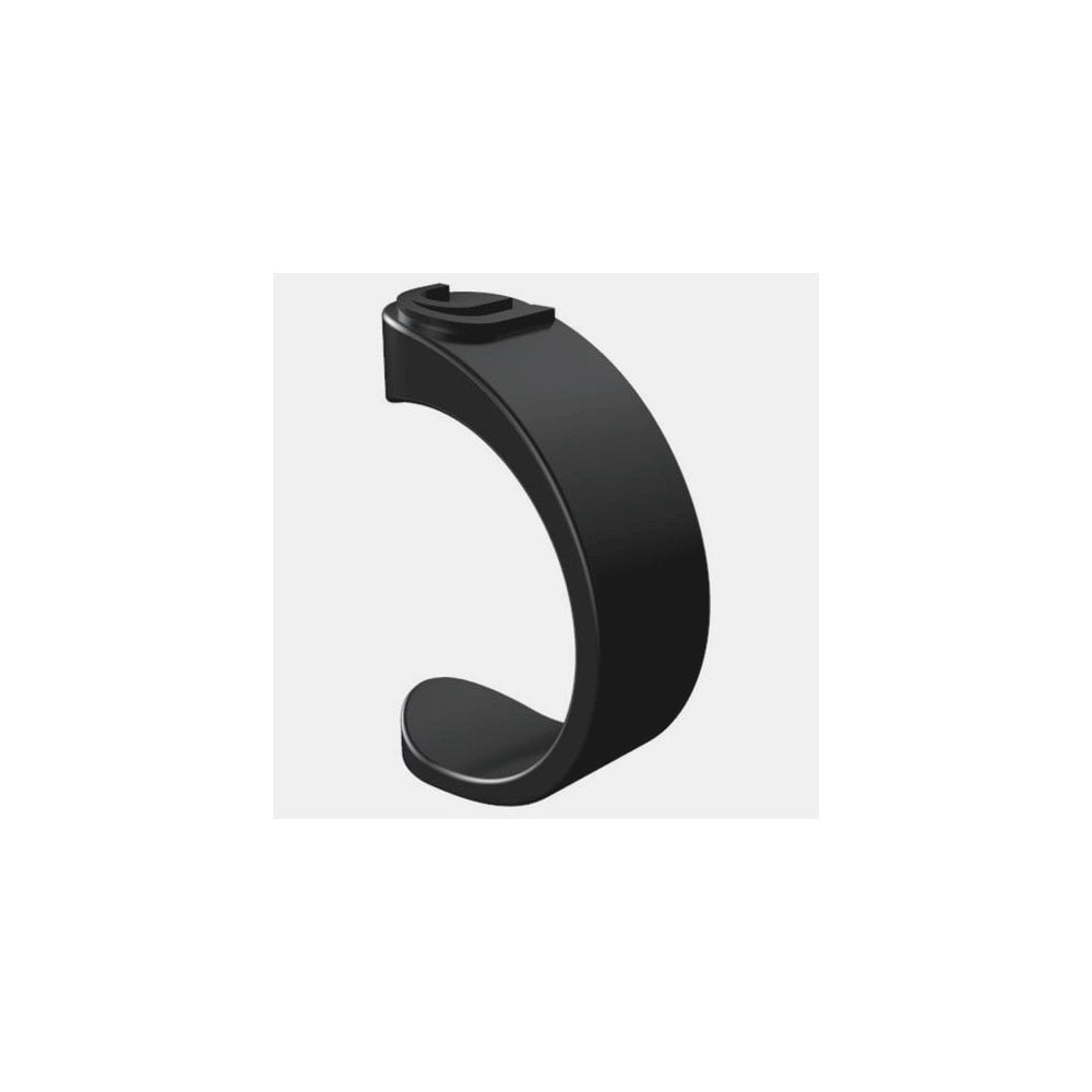 Deda Elementi D-Clip Aero handlebar clip in black and red for Superzero stem, made of durable components.