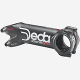 Deda Elementi Zero100 Team stem with 70° negative angle on 1 1/8" steerer and 31.7mm handlebar for road bikes