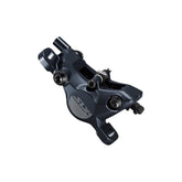 Shimano SLX BR-M7100 2-piston hydraulic disc brake caliper for front or rear post mount bicycle braking system.