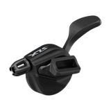 Shimano SLX SL-M7100-I I-Spec EV 12-speed mountain bike shift lever with ergonomic design and gear display.