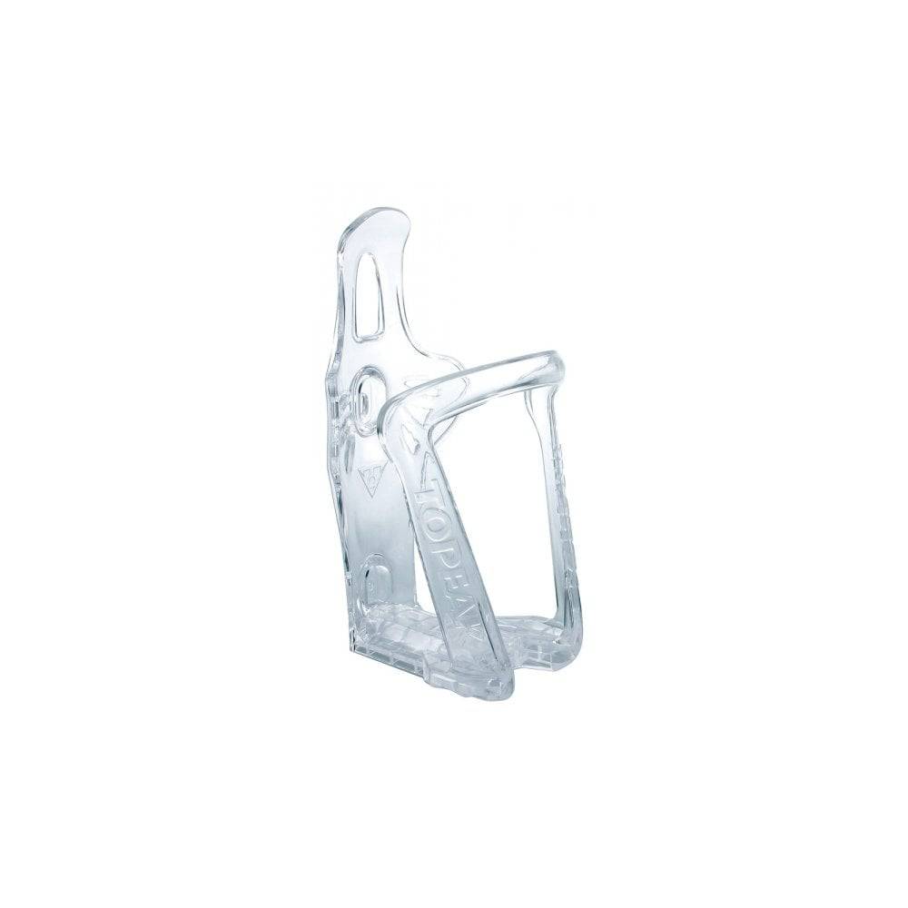 Topeak Mono Cage CX bike water bottle cage, lightweight durable holder for cycling accessories, mounted on bike frame.