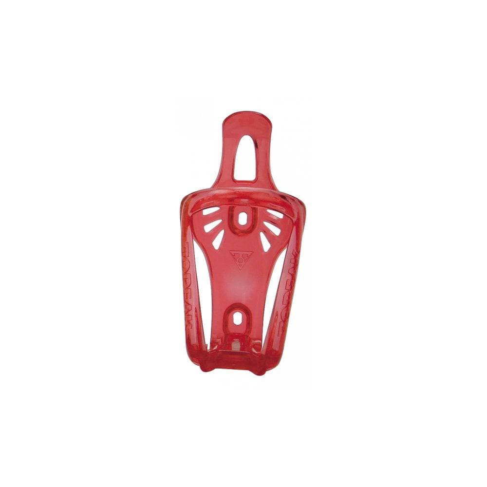 Topeak Mono Cage CX bike water bottle cage, lightweight and durable bike accessory holder mounted on a bicycle frame.