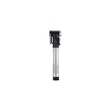 Crank Brothers Sterling short hand pump with universal head for Presta and Schrader valves, compact bike pump accessory.
