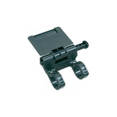 Topeak Fixer 9 QuickClick handlebar mount for tablets, black accessory with secure clamp on bike handlebars.