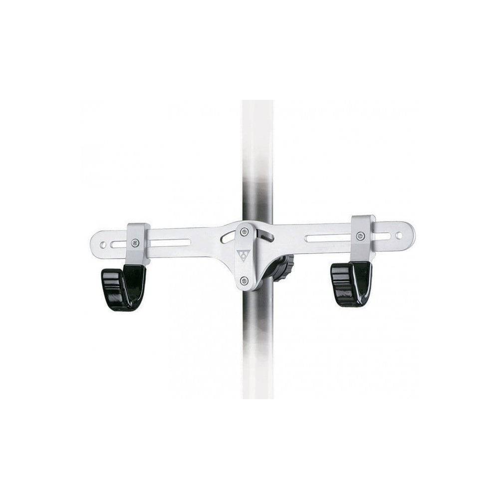 Topeak Dual Touch bike stand accessory with third hook for extra stability and additional storage on a bicycle or work stand.