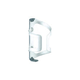 Topeak Dualside Cage Black lightweight reversible bike water bottle holder attached to a bicycle frame.