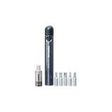 Topeak Nano TorqBar compact preset torque wrench with five tool bits, used for precise bike maintenance and repairs.