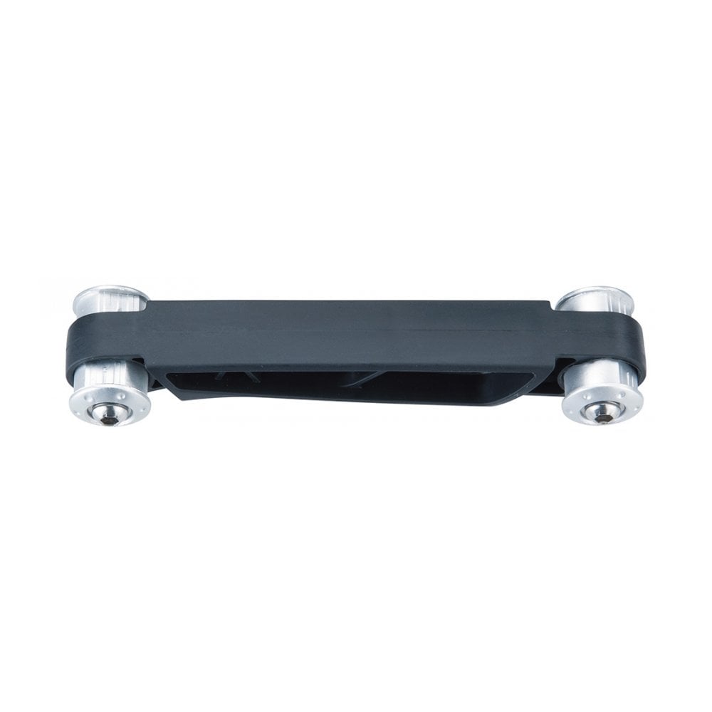 Topeak Defender M2 Fixer Arm in black, a bike mudguard mounting accessory with a durable plastic construction.