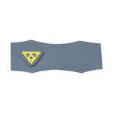 Topeak RX Beam Rack Shim 0.6mm in black and yellow, bike rack stability accessory for secure bike mounting.