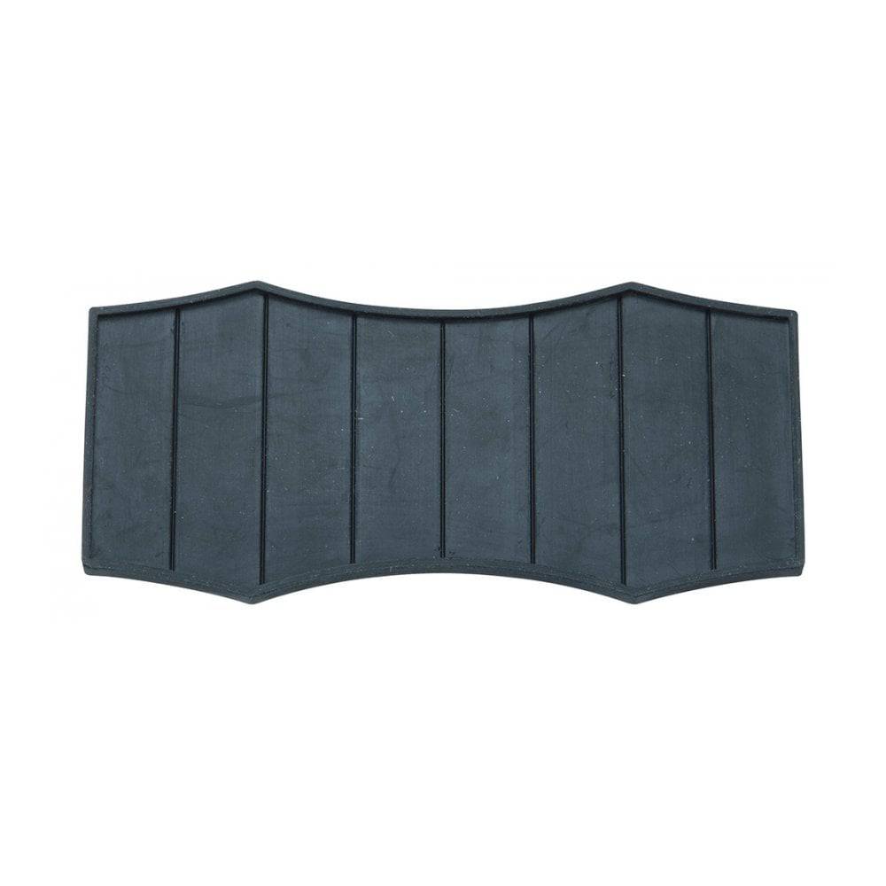 Topeak Rx Beam Rack Shim 2mm black accessory for bike rack compatibility and stability, shown on a bike frame.