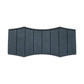Topeak Rx Beam Rack Shim 2mm black accessory for bike rack compatibility and stability, shown on a bike frame.