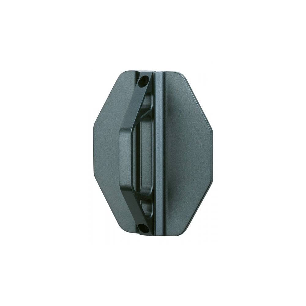 Topeak Swing-Up DX black adjustable bike holder mounted on a bike frame for road and MTB bikes up to 29 inches.