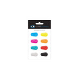 Crankbrothers Highline Traction Pads Rainbow thumb grip replacement for Highline remote mountain bike components.