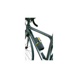 Topeak Cage Pack seat pack with bottle cage mount, organizer, and mesh pocket for bike accessories storage.