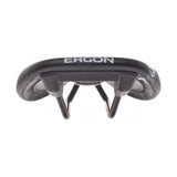Ergon SM Sport men's mountain bike saddle with pressure relief and accessory mount, designed for comfortable mountain biking.