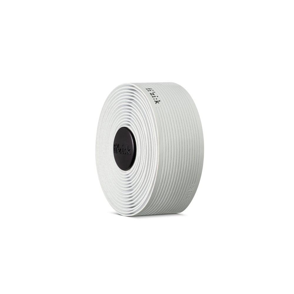 Fizik Vento Microtex Tacky Bar Tape for road bikes, showcasing non-slip grip and durable textured surface on handlebar.