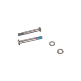 SRAM stainless steel T25 bracket mounting bolts for flat mount calipers, 42mm, pair of two, bike component hardware