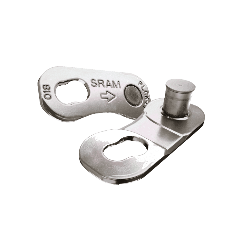 SRAM PowerLock 12-speed flat top chain connector pack for road bike chains, durable component for secure chain links.