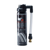 Hutchinson Fast'Air tubeless tyre sealant and compressed air repair 75ml bottle for bicycle maintenance and puncture repair.