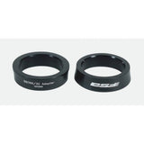 FSA MegaEvo BB30 spacers for BB386Evo cranksets, 68mm shell adapter, shown with metal components and precise threading.