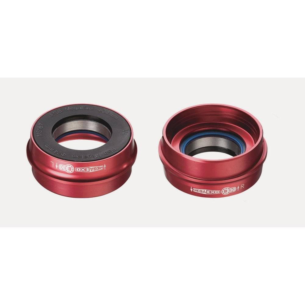 FSA K-Force Light MegaExo Road Adapter for BB30 frame bottom bracket, component for bike drivetrain and bottom bracket compatibility